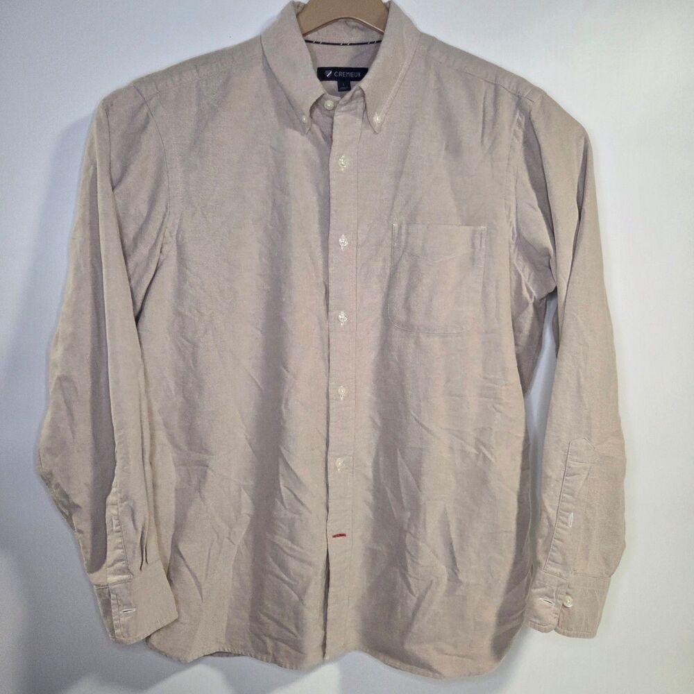 Cremieux Men's Long Sleeve Button-Front Shirt